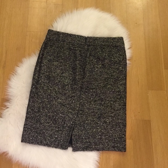 SOLD NWOT J.Crew Shimmery Python Skirt - Picture 3 of 4